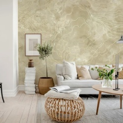 Fototapet, Opulence Storm, Beige, Rebel Walls