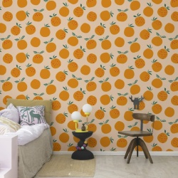 Fototapet, Oranges, Pink, Rebel Walls