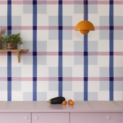 Fototapet, Outside The Box, Blue & Pink, Rebel Walls