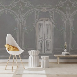 Fototapet Pastel Richesse Gray, VLAdiLA - Img 3