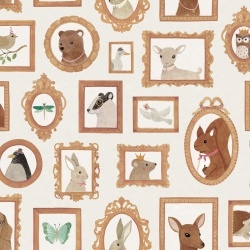 Fototapet, Pet Frames, Beige, Rebel Walls - Img 2