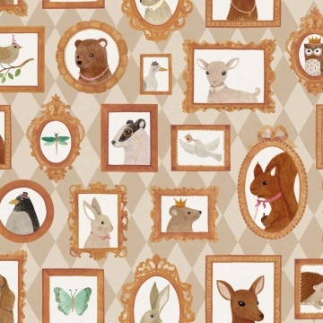 Fototapet, Pet Frames, Harlequin, Rebel Walls - Img 2