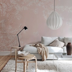 Fototapet, Pink Branches, Rebel Walls