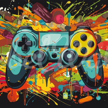 Fototapet, Player Two, Night, Rebel Walls - Img 2