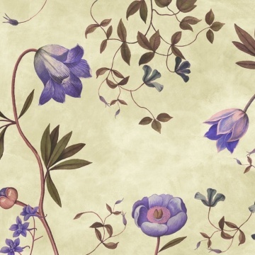 Fototapet, Romantic Garden, Lilac, Rebel Walls - Img 2