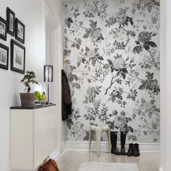 Fototapet, Rosegarden, Black, Rebel Walls - Img 3