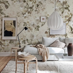 Fototapet, Roses, Beige, Rebel Walls