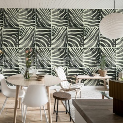 Fototapet, Savanna Stripe, Black & White, Rebel Walls
