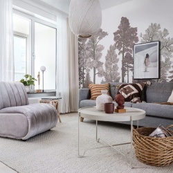 Fototapet, Scandinavian Bellewood, Dawn, Rebel Walls