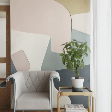 Fototapet, Serene Layers, Pastel, Rebel Walls - Img 3