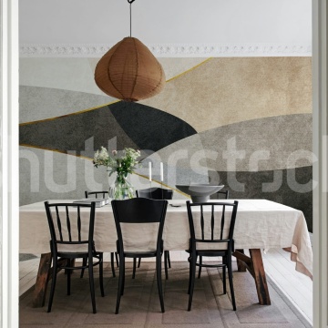 Fototapet, Shapes and Forms, Beige, Rebel Walls - Img 3