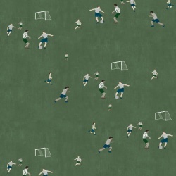 Fototapet, Soccer, Green, Rebel Walls - Img 2