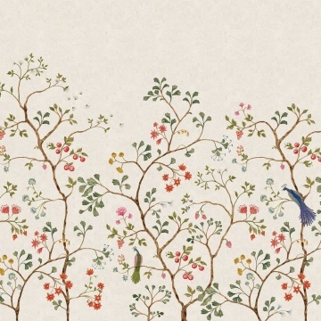 Fototapet, Songbird Mural, Beige, Rebel Walls - Img 2