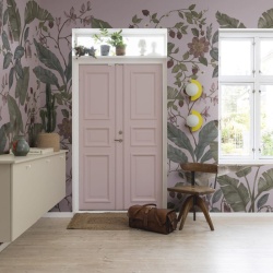 Fototapet, Strawberry Field, Pink, Rebel Walls