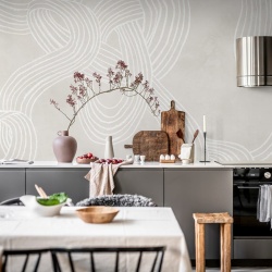 Fototapet, Stripes Repeatable, Clay, Rebel Walls