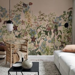 Fototapet, Summerland, Pink, Rebel Walls