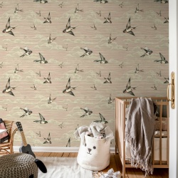 Fototapet, Swallow Sky, Dusty Pink, Rebel Walls - Img 3