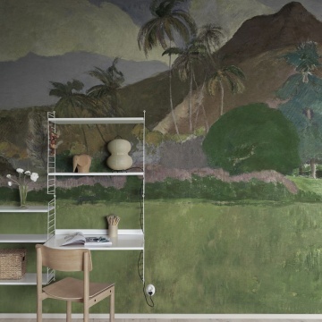 Fototapet, Tahitian Landscape, Green, Rebel Walls - Img 3