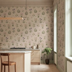 Fototapet, Timeless Flora, Pink, Rebel Walls