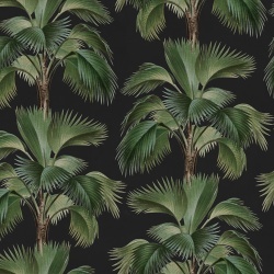 Fototapet, Tropical Rhythm, Black, Rebel Walls - Img 2