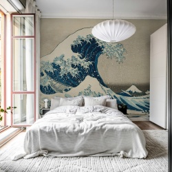 Fototapet, Under the Wave off Kanagawa Repeatable, Rebel Walls