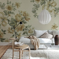 Fototapet, Vintage Bow, Yellow, Rebel Walls - Img 3