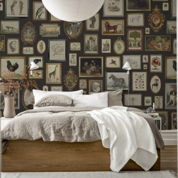 Fototapet, Vintage Frames, Black, Rebel Walls - Img 3