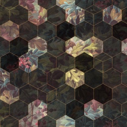 Fototapet, Vinum Hexagon, Rebel Walls - Img 2