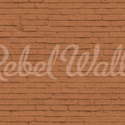 Fototapet, Wall of Bricks, Terracotta, Rebel Walls - Img 2
