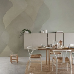 Fototapet, Watercolor Vertical, Beige, Rebel Walls
