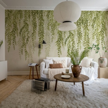 Fototapet, Whispers of Bamboo, Green, Rebel Walls - Img 3