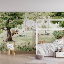 Fototapet Woodland Wonders, Kikki Belle - Img 3