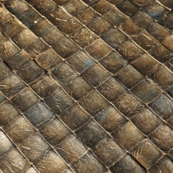 Panou decorativ 3D, Coconut, Tongkonan Black Gold, 6 placi 42x42cm, 1.05 mp - Img 4