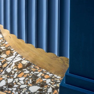 Panou riflaj decorativ 3D din polimer rigid, model Dune NEW - 12.5x1.25x270 cm - Img 5