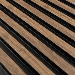 Panou riflaj decorativ 3D Vasco, Oak Craft, 11.7x2.1x270 cm