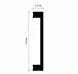 Plinta polimer rigid HCR527-7.9x1.4x200 cm - Img 2