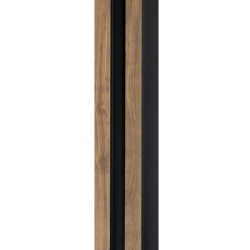 Profil stanga pentru riflaj decorativ 3D Vasco, Oak Craft, 6.2x2.1x270 cm