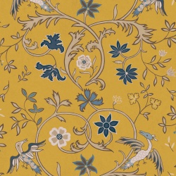 Tapet Antwerp Damask, Mustard, Coordonne, 5mp / rola - Img 2