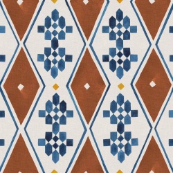 Tapet, Beldi Rugs, Clay, Coordonne, 5.2mp / rola - Img 2
