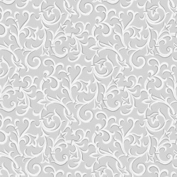 Tapet, Brodsworth, Grey Luxury Patterned, 1838 Wallcoverings, 5.3mp / rola
