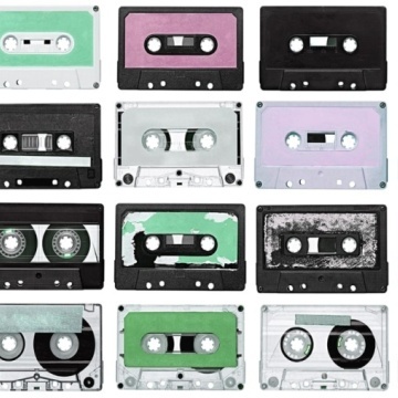 Tapet Casette Tape, Purple Rain, Rebel Walls, 5 mp / rola - Img 2