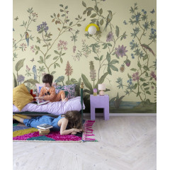 Tapet Chinoiserie, Yellow, Rebel Walls - Img 1