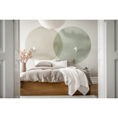 Tapet Eclipse, Beige Green, Rebel Walls - Img 1