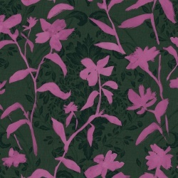 Tapet lavabil Blooming Damask, Fuchsia, TresTintas 5mp / rola - Img 2