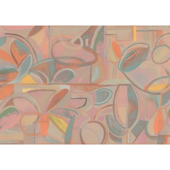 Tapet lavabil Giant Abstract, Pink, TresTintas - Img 2
