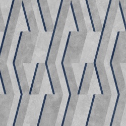 Tapet Parallels, Navy, Coordonne, 5mp / rola - Img 2