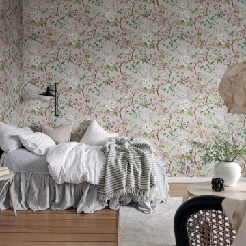 Tapet Petit Flora, Soft Pink, Rebel Walls, 5 mp / rola - Img 3