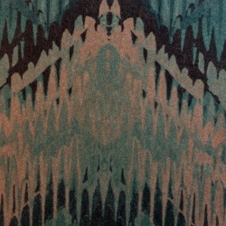 Tapet, Reflections, Jade Green Luxury Geometric, 1838 Wallcoverings, 6.5mp / rola - Img 2