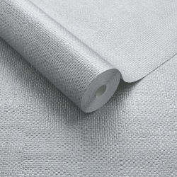 Tapet, Serena, Silver Luxury Textured, 1838 Wallcoverings, 5.3mp / rola - Img 2