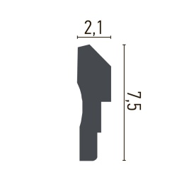 Brau poliuretan flexibil CR739F - 7.5x2.1x200 cm - Img 2